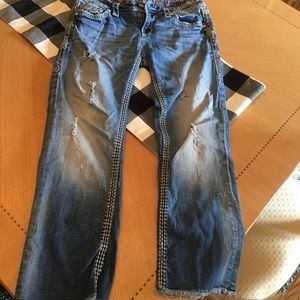 Rock Revival crop jeans